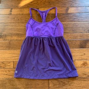 Athleta Morning Glory Purple Retreat Tank Size Medium